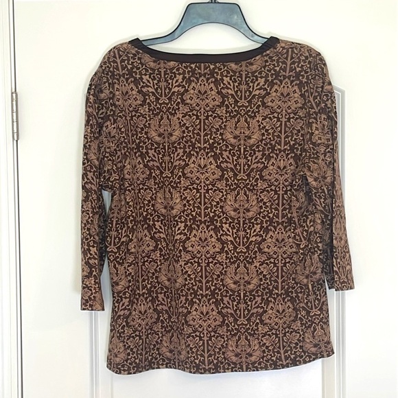 St. John's Bay Brown Shirt Size XL - Picture 2 of 6